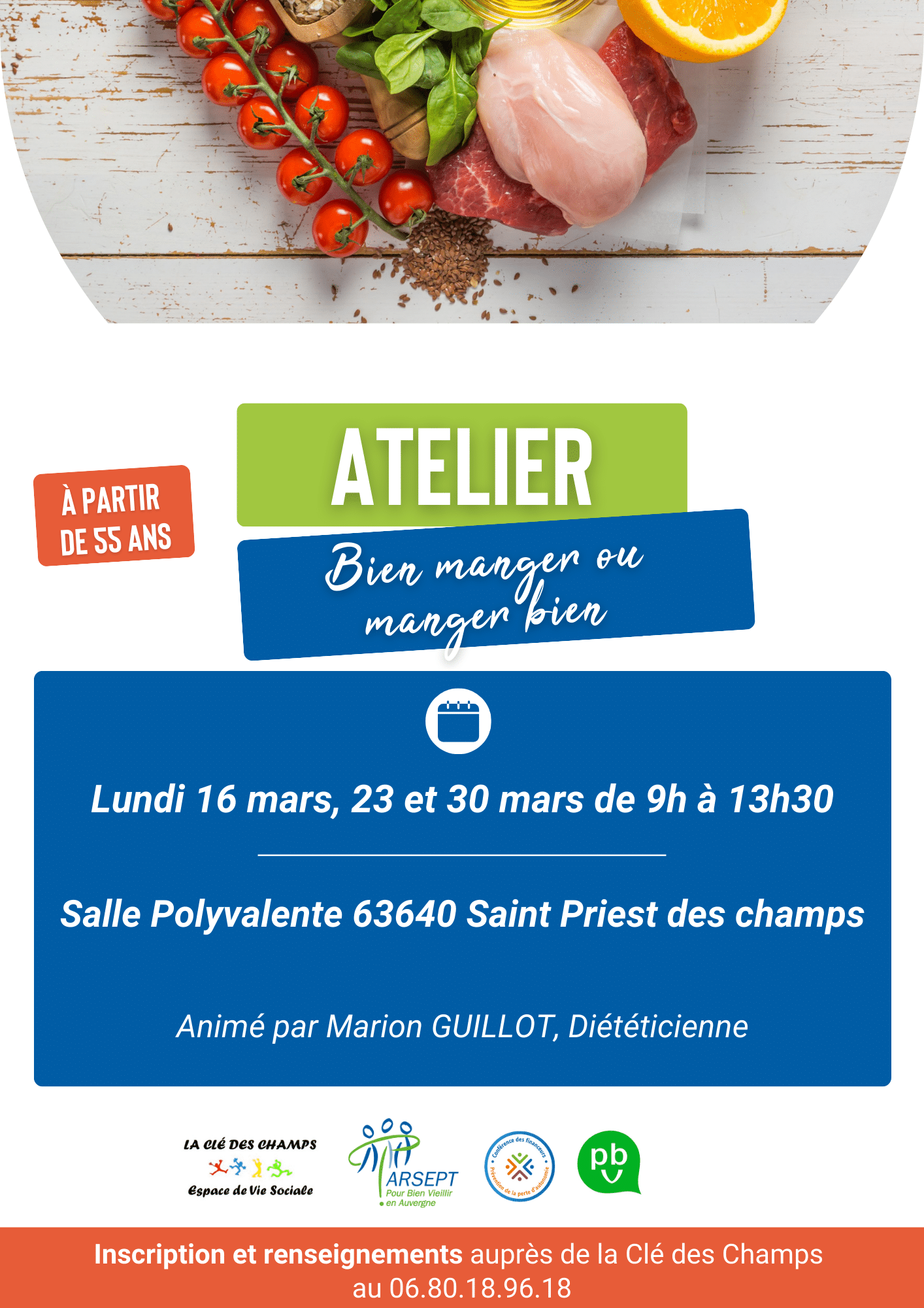 affiche A3 BIEN MANGER